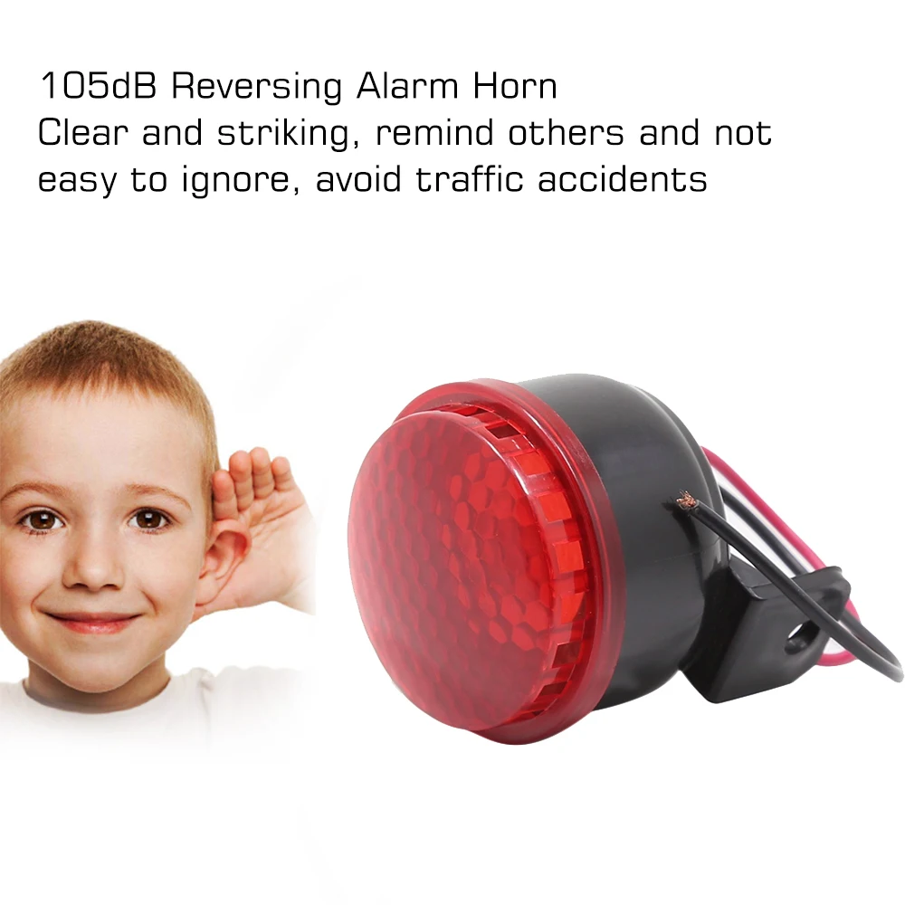 

Car Reversing Alarm Horn Speaker Beeper Buzzer Brand New Durable Warning Horn AS079 for Car Motorcycle