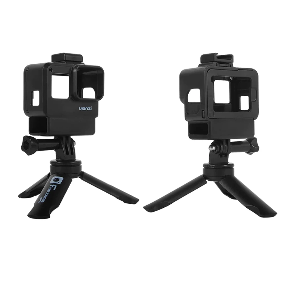 Ulanzi V2 для Gopro hero 7 6 5 Защитный чехол Go pro Рамка камеры Крепление в клетку микрофона с