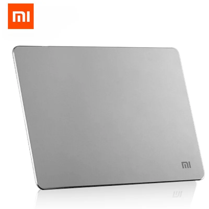 

Xiaomi MI Metal Aluminum Alloy Slim Mouse Pad Computer Mouse Pad Gaming Mousepad Anti-slip Mat Fashion Desk Mousepad