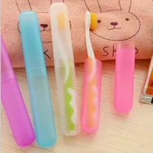 1 шт. Портативный чехол для зубной щетки крышка контейнер для зубной пасты Пеший Туризм Кемпинг Кепки бытовые контейнеры и отдыха на природе, Аксессуары для ванной комнаты