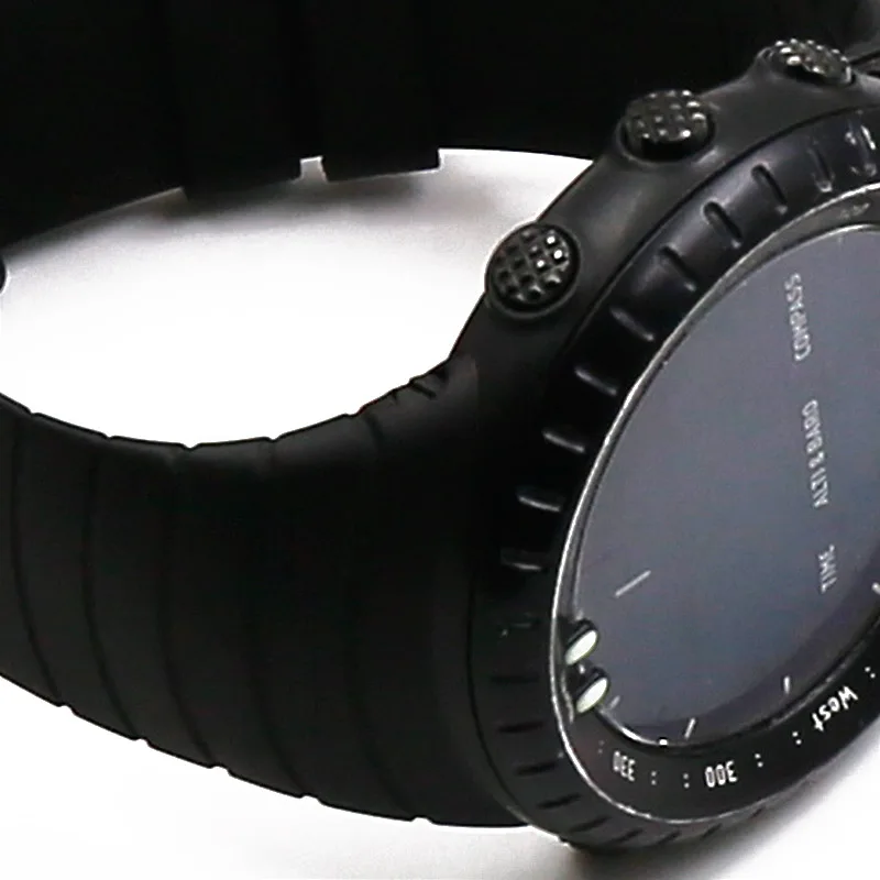 Men's Watch band For Suunto core Rubber Strap Women's Watch Accessories Outdoor Sports Waterproof Bracelet and Tool Screw