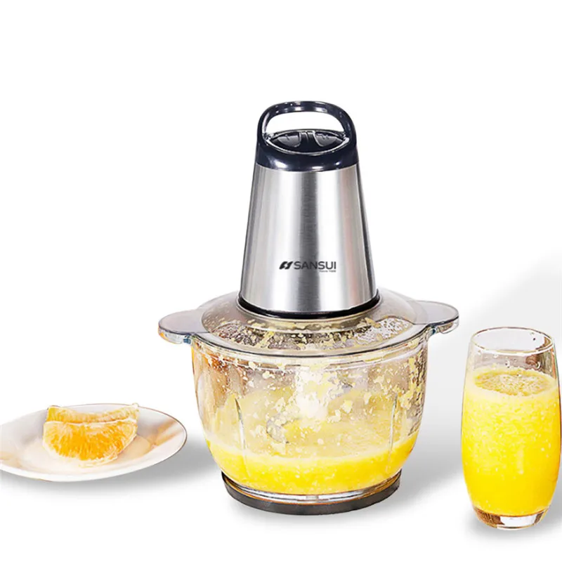 

SANSUI JRJ-093 Electric Kitchen Meat Chopper Grinder Stainless Steel Electric Meat Grinder Meat Multifunctional Kitchen Tool New
