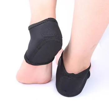 

1 Pair Heel Sleeve Socks Therapy Injury Wrap Heel Pads Foot Pain Relief Arch Support Heel Protective Socks Warm Cloth Foot Care