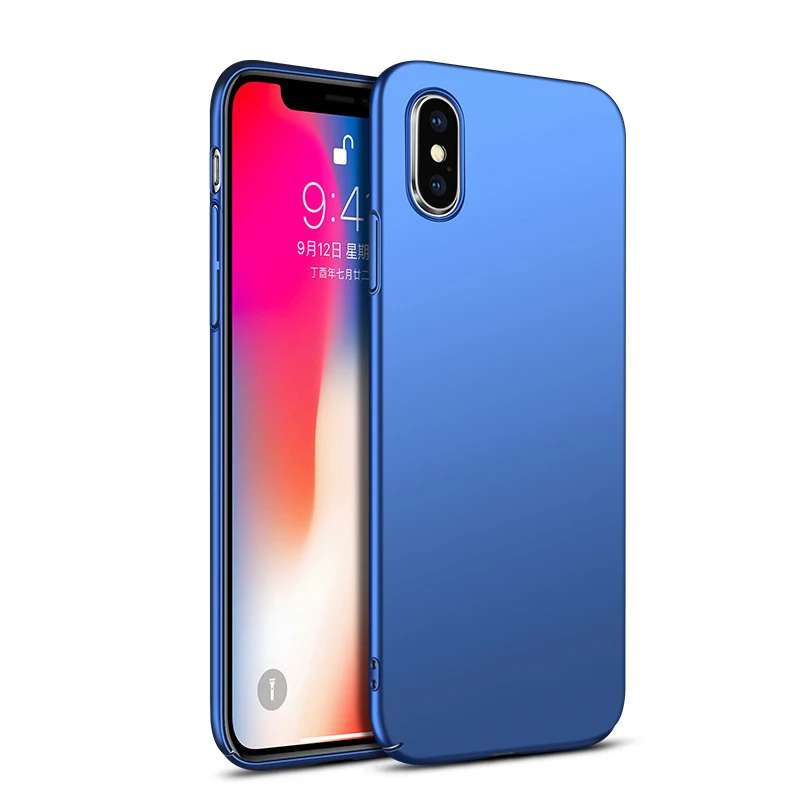 

NEW Case for Apple iPhone XS MAX iPhone 8 Plus Cover Phone Shell High Quality PC Hard Matte Carcasas XR X 6 6S 7 Plus Capa Coque