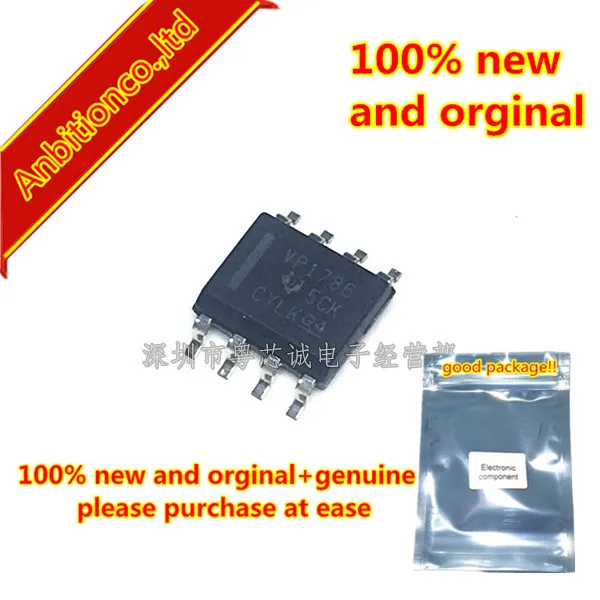 5 шт. 100% новый и оригинальный SN65HVD1786DR SOP8 SN65HVD1786 Шелковый экран VP1786 70 V защита от