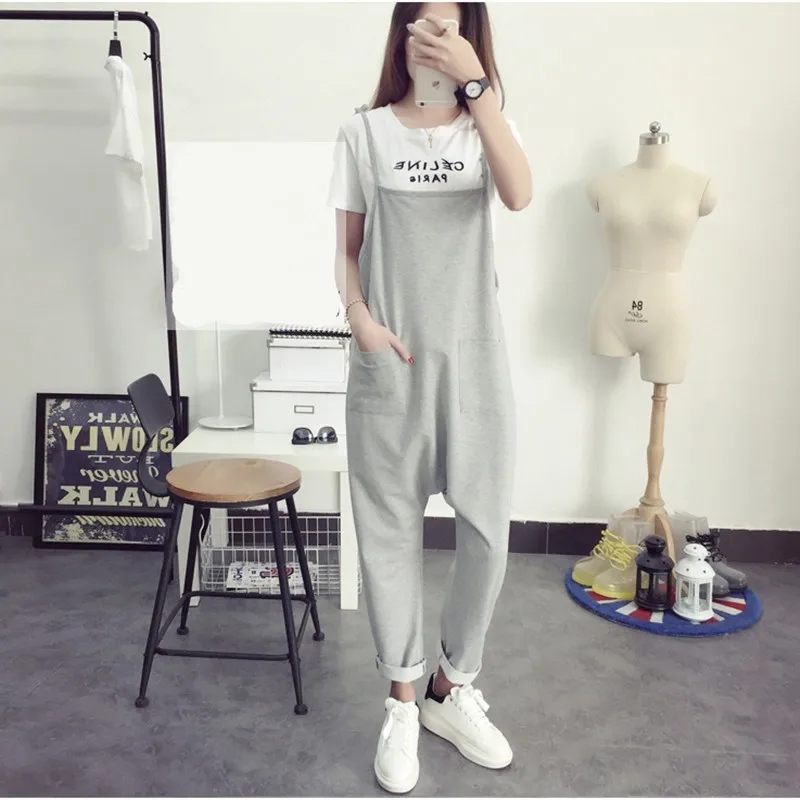 Комбинезон для беременных брюки с поясом Большие размеры XXXL одежда полных женщин