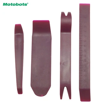 

MOTOBOTS 4Pcs/Set Car Stereo Audio Radio Plastic Trim Removal Tool Sound Disassembly Tool Outillage Auto Removal Tools Kit#5764