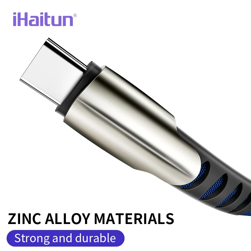 IHaitun 5A Тип usb C кабель для huawei Коврики 20 P20 Honor 10 Xiaomi Redmi Note 7 Pro Кабель Зарядное