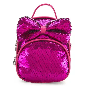

New Chlidren Kid Shoulders Bag Cute Fashion Sequins Bow Casual Travel School Girls Backpack Bowknot