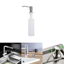 300 мл нержавеющая сталь кухня раковина столешницы мыло диспенсер для Рук Мыло Диспенсер насос дропшиппинг