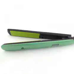 Инструменты зеленый выпрямления керамический утюжок без каблука ЕС Professional укладки волос светодиодный LED Intelligent США выпрямитель plug сухой