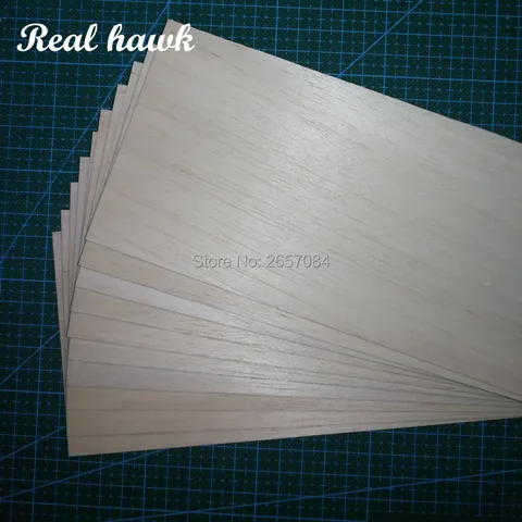 1pcs 1000x80x7mm AAA Model Balsa wood sheets for DIY RC model wooden plane boat material title=