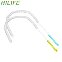 HILIFE крючки стиль сливной канализационный земснаряд раковина ванна для очистки волос канализационные чистящие инструменты гибкие трубы щетка кухонные аксессуары