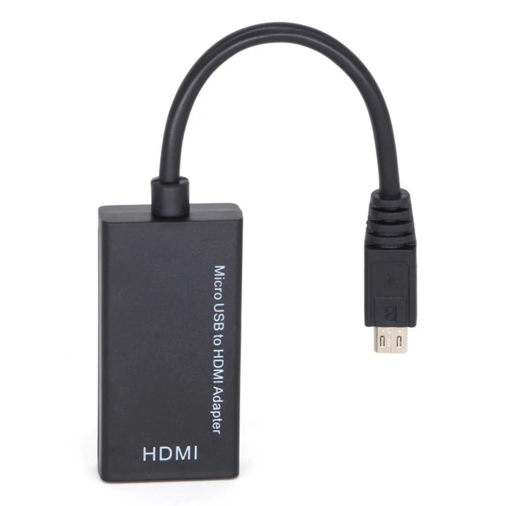 Портативный Plug And Play Micro USB к HDMI мужчин и женщин HD поддерживающий элемент кабель