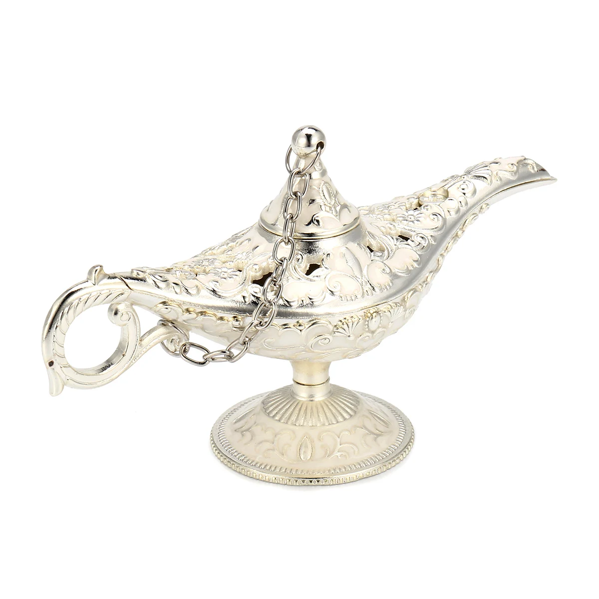 Hollow Carved Aladdin Oil Lamp Metal Novelty Light Vintage Pot Arabian Light Home Decoration Fashion Art Craft Gift 2019 New Hollow Carved Aladdin Oil Lamp Metal Novelty Light Vintage Pot Arabian Light Home Decoration Fashion Art Craft Gift 2019 New