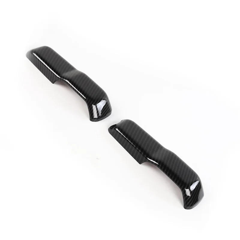 

Carbon Fiber ABS Front Hood Cover Decoration Trim Fits For 2018Jeep Wrangler JL