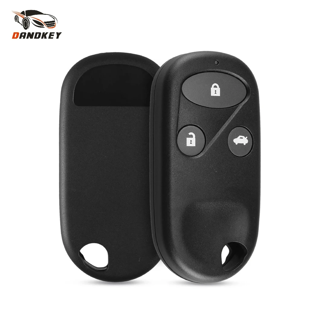 

Dandkey Key Shell 3 Buttons For Honda Accord Civic CRV Jazz S2000 Fit Odyssey Keyless Entry Car Style Remote Car Key Cover Case