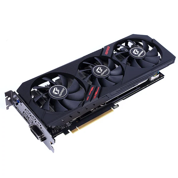 Красочная видеокарта IGame GeForce GTX 1660Ti Ultra 6 ГБ игровая GDDR6 192bit с RGB светильник