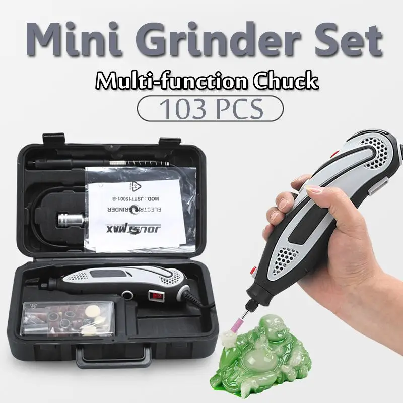 

150W 220-240V Mini Grinder Electric Hand Drill Rotary Tool DIY Motor Power Supply Accessories Variable Speed Engrave