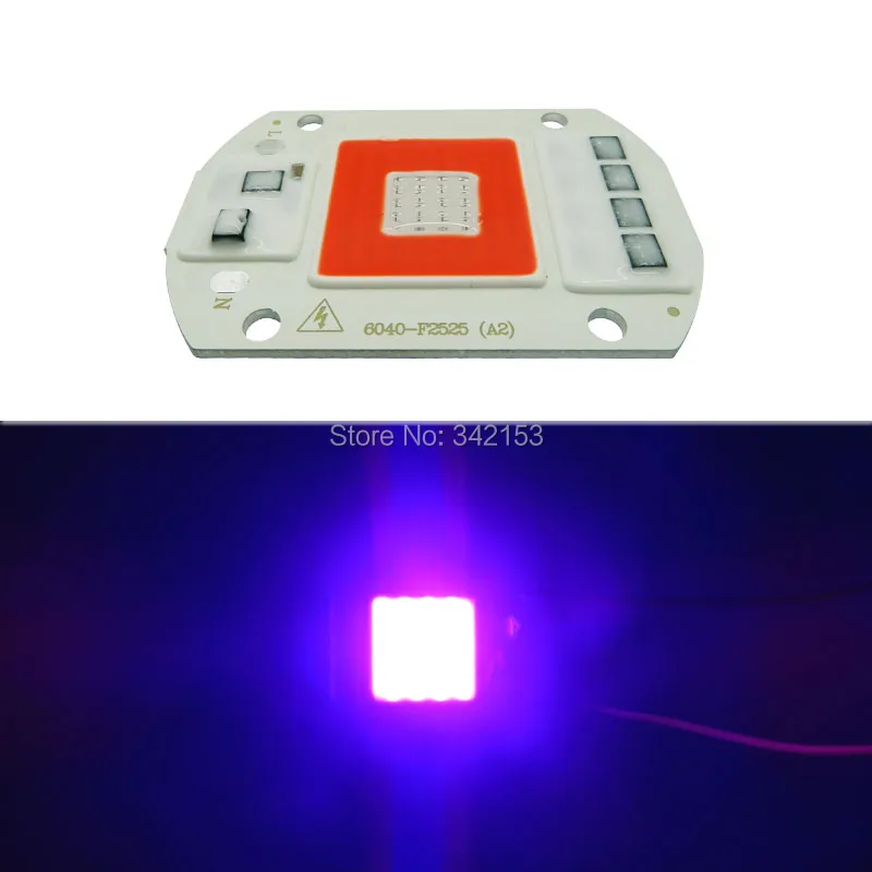 DEL Grandir Lumière COB Chip 50 W 220 V Variateur toute la gamme Serre 