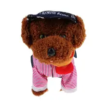 Электронный плюш чучела собака кукла ходячие животные для раннего развития игрушки подарок на день рождения для детей малышей