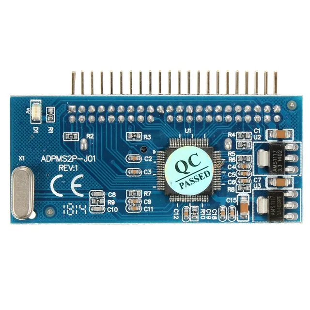 

HOT-16pin Micro-Sata Ssd 1.8 Inch To 2.5 Inch 44 Pin Ide Adapter Connector Card