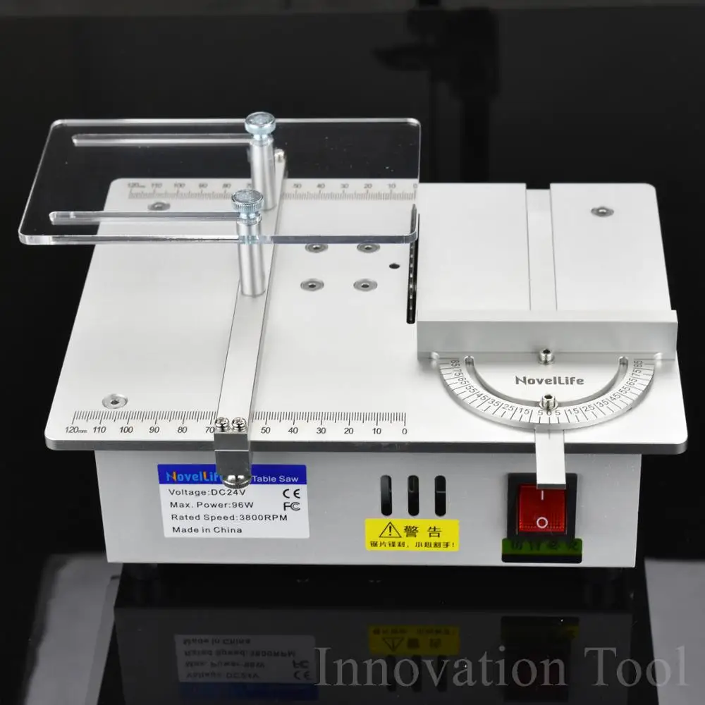 Настольная мини-пила для хобби, деревообрабатывающая скамейка, ручная работа, модель, ремесла, режущий инструмент с питанием, 80 мм, HSS, циркулярная пила
