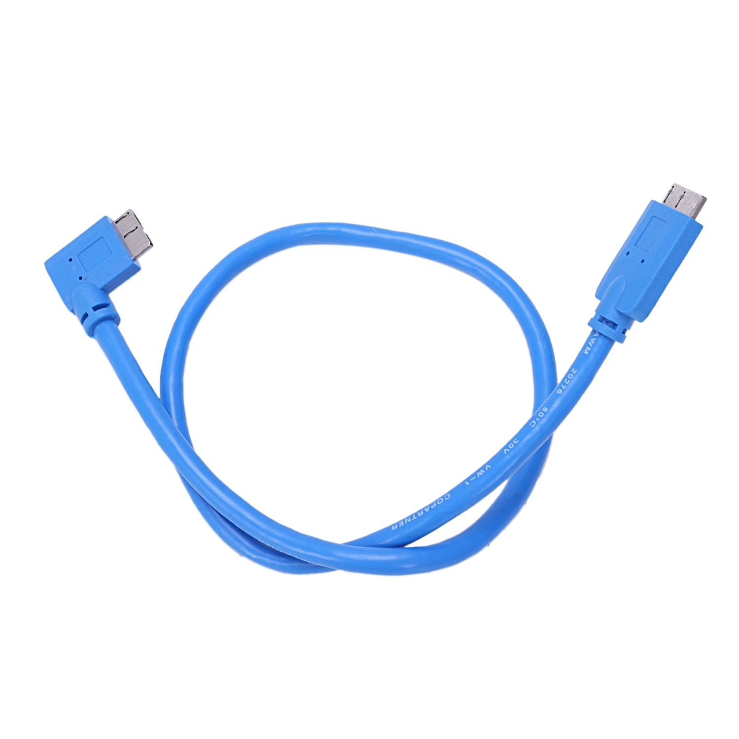 50 см 1 5 фута USB 3 0 Micro Type B папа к Мужской правый угловой удлинитель|Кабели передачи