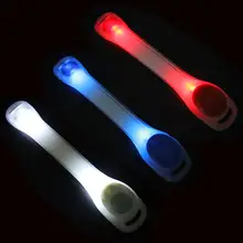 LED Light Night Safety Lamp Lightweight Silica Gel For Outdoor Sports Night Running Cycling new arrivals warning waist belt tape lamp led light outdoor night cycling running working workplace safety supplies accessories