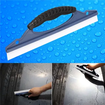 

Silicone Home Car Water Wiper Squeegee Blade Wash Window Glass Clean Shower Tool