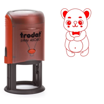 

LolliZ "Boris The Bear" Pre-Inked Rubber Stamp