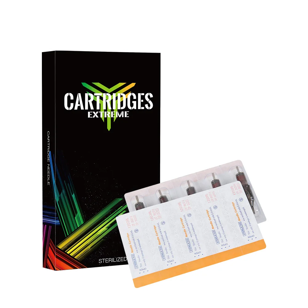 Tattoo Needles Mix Size Premade Sterilized Tattoo Cartridge Needles RL/RS/RM/M1 Supply