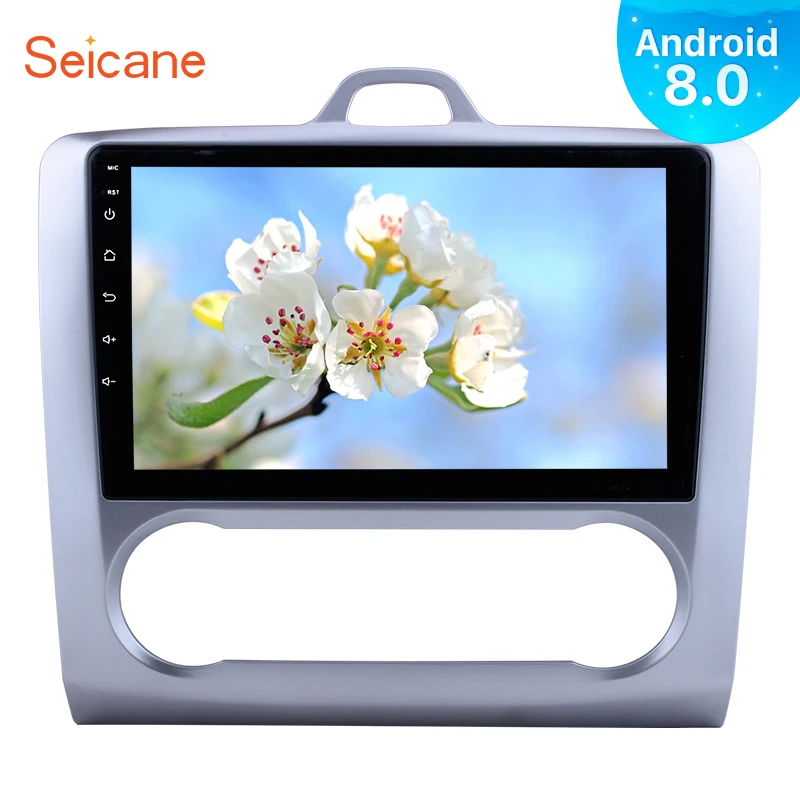 

Seicane Car Radio Multimedia Player For 2004-2011 Ford Focus 2 10.1" Android 8.0/8.1 Touchscreen GPS Head Unit 3G Wifi DAB+