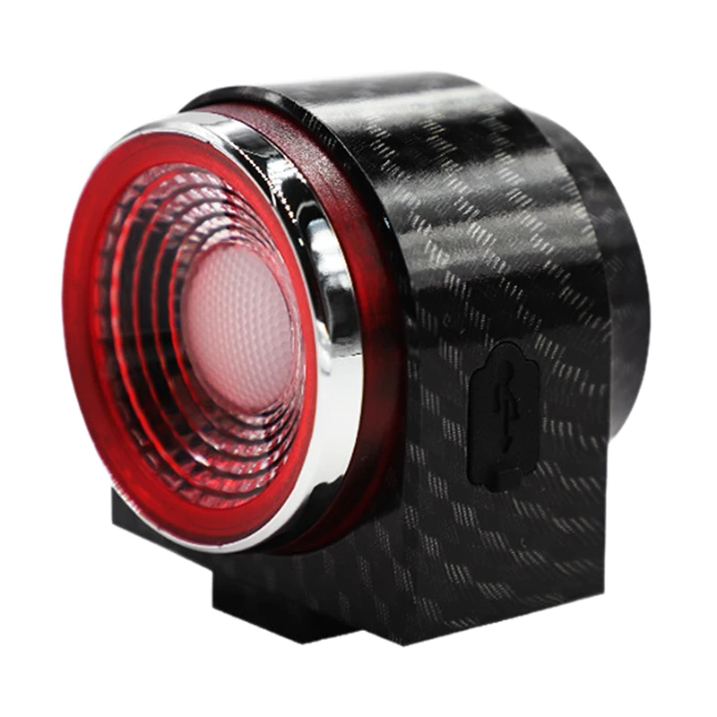 

Bicycle Wireless Theft Alarm Bike Led Portable Usb Rechargeable Rear Light Bell Cycling Flash Taillight Lamp 4 Function #8