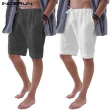 Брендовые Ретро хлопчатобумажные шорты мужские до колена простые шорты Карманы шнурок доска пляжные модные шорты джоггеры простые трусы