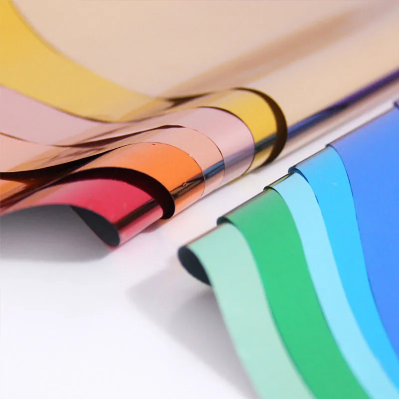 Lychee жизни 5 шт. А4 горячего тиснения фольги бумага многоцветная фольга бумага для карт Staming DIY ремесла материал