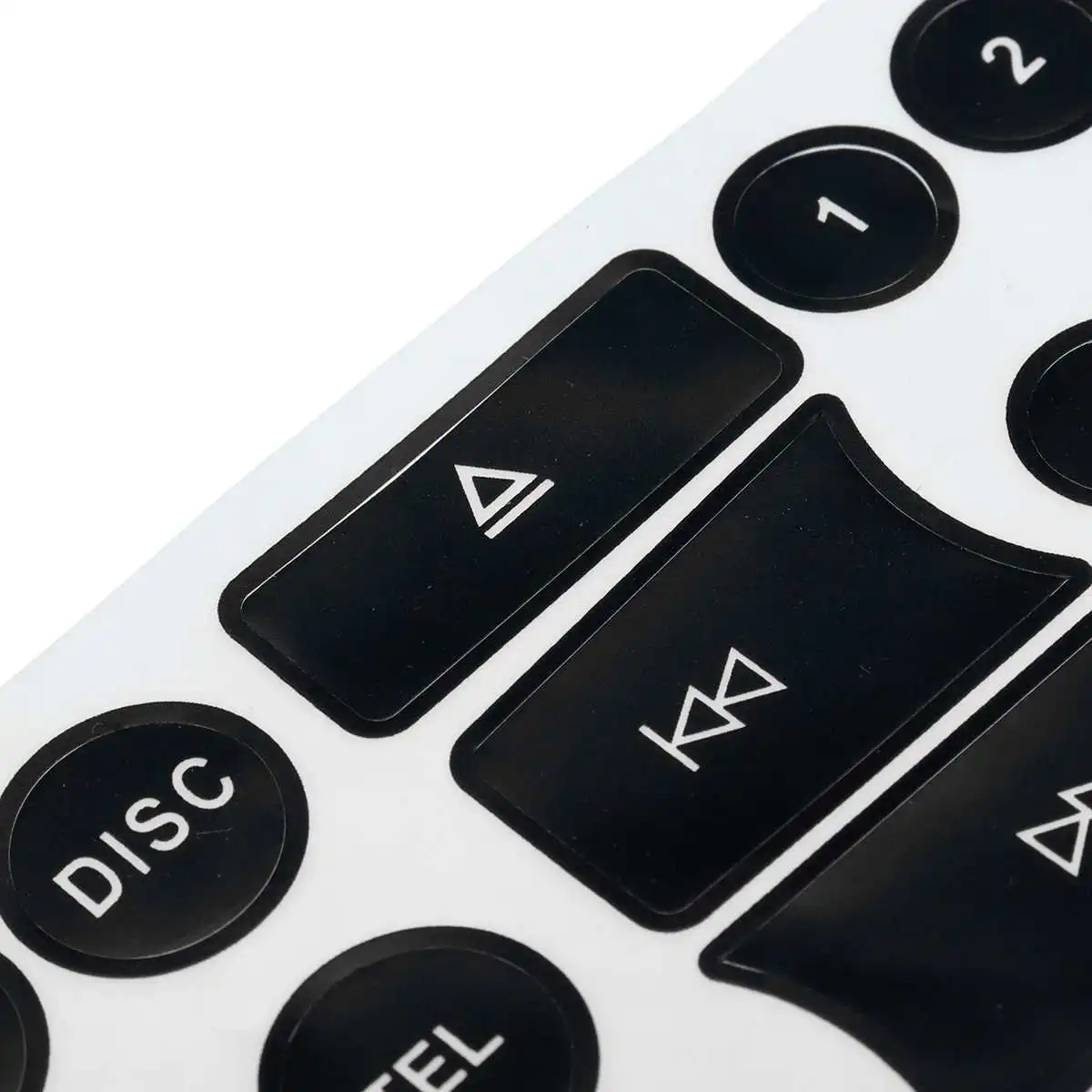 New Car Multi-Media Radio Button Repair Sticker Decals For Mercedes For Benz C Class E Class GLK W Class Cars 2007-2014 ► Photo 3/6