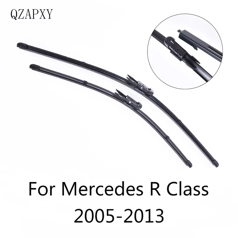 Переднее и заднее лезвие стеклоочистителя для Mercedes Benz R Class W251 от 2005 2006 2007 до 2013 стеклоочиститель аксессуаров для автомобилей