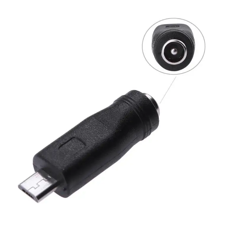 

DC 5.5*2.1mm Female to Micro USB Male Power Converter Jack Micro USB to DC 5.5*2.1mm M/F Charger Adapter Connector iPad