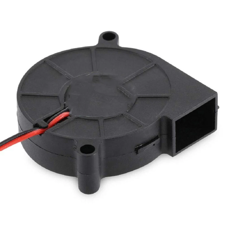 Anet A6 A8 DC охлаждающий вентилятор 5015 Турбовентилятор 12 В 24 в ультра тихий масляный