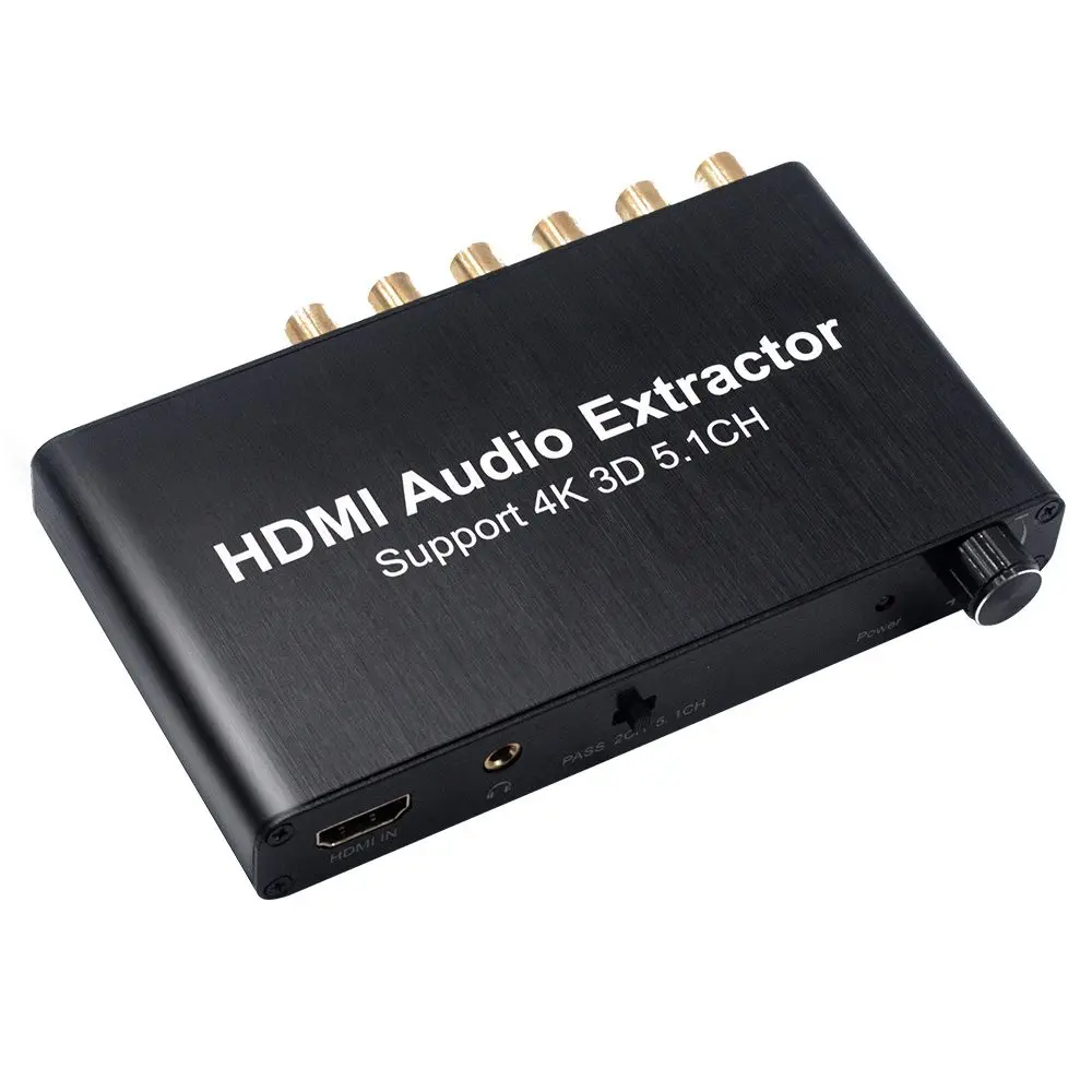 HDMI Audio Decoder HDMI 5.1 Audio Decoder Do lby 4K 3D 13.7 x 7.7 x 2cm