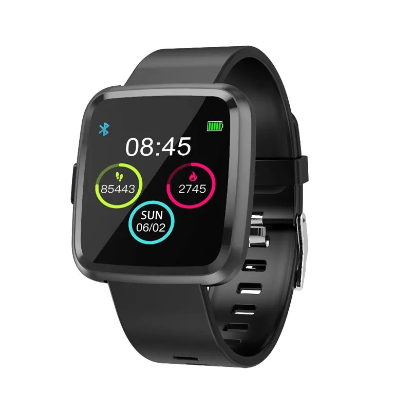 

Y7P Smart Bracelet Heart Rate Monitoring Fitness Tracker Full Press Screen Outdoor Sports Smartwatch Suitable For Kid Adult
