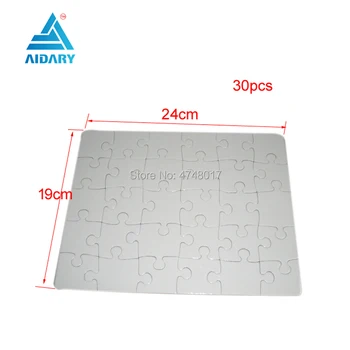 

AIDARY JinFa-001 USA Popular size 7.5 x 9.5" Cardboard Sublimation Puzzle 30pcs P28