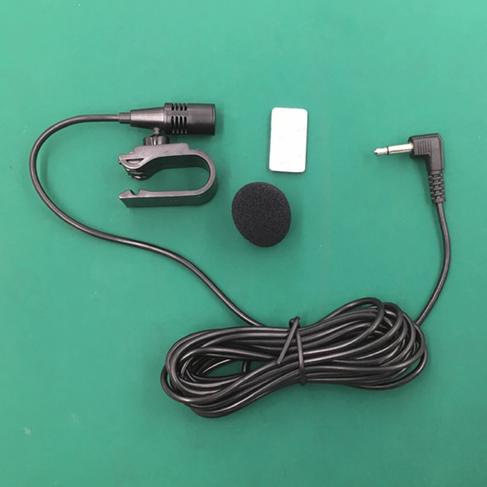 Внешний микрофон стерео Bluetooth портативный аудио 3 5 мм GPS для автомобиля|Микрофоны|