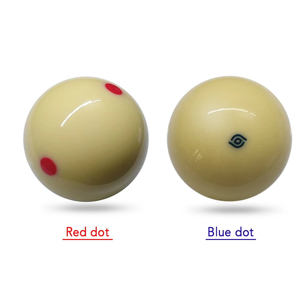 1 шт 57,2 мм бильярдный шар в красную точку/в синюю точку белый биток Aramith биток развлекательные аксессуары для снукера и бильярда