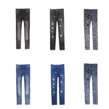 Модные женские пикантные джинсовые облегающие Лосины эластичные тонкие леггинсы, узкие брюки
