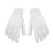 1 пара рабочих рук защитные перчатки устойчивые к порезанию анти-истиранию проволока из нержавеющей стали мясник анти-резка перчатки безопасности рук