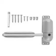 1 set Gray Mini Automatic Spring Door Closer Adjustable Fire Rated Safety Door Gate Closer Indoor