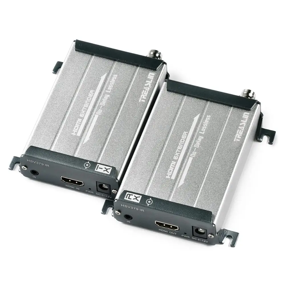 TreasLin 1080 P 60 Гц HDMI коаксиальный Extender по Rg59 Rg6 Rg7 до 300 м для STB ТВ коробка DVD Поддержка