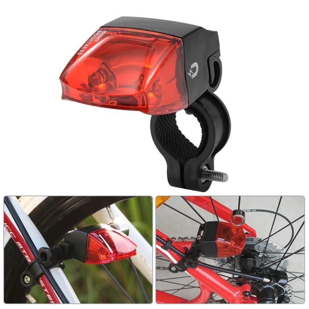 

Bicycle Taillight Tyres Warning Lamp Sports Flashlight Safety Power Generation Led Magnetic Induction Night Riding Rear Wheel #3